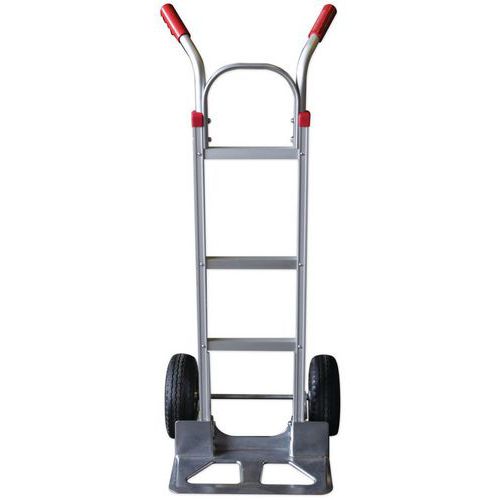 carrello bravetta in alluminio 250 kg - Ruote pneumatiche,