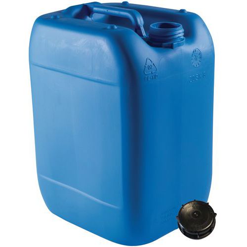Tanica impilabile omologata UN 20 L blu - Manutan Expert,