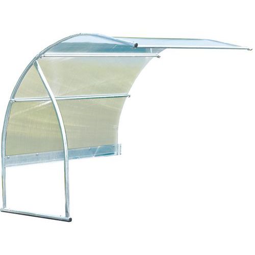 Pensilina Bici Successiva Tout Bardage Co Mpris,