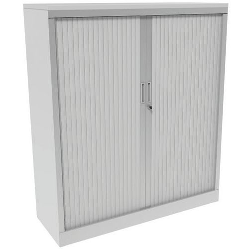 armadio a pannelli con ripiano superiore, H tot.:135 cm, L tot.:120 cm,