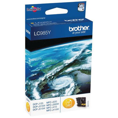 Cartuccia d'inchiostro - LC-985 - Giallo - Brother,