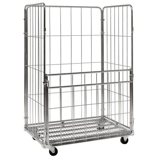 Roll-container maxi a 4 lati 1200 x 800 mm - Portata 400 kg,