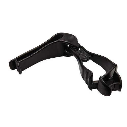 Clip nera per cintura,