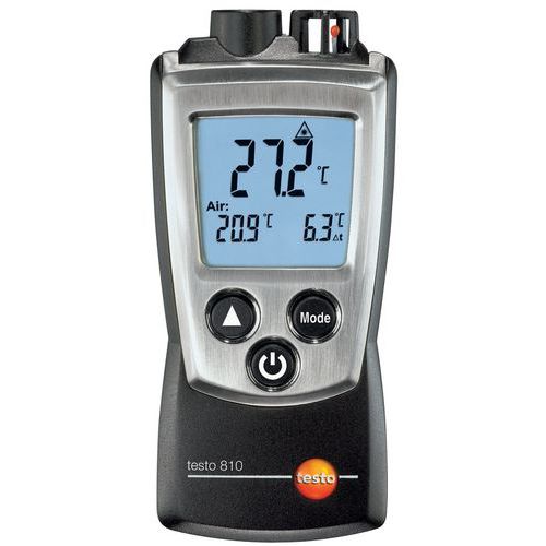 Termometro Laser Testo 810 Spess.Tot:25Mm Alim.:2 Pile,