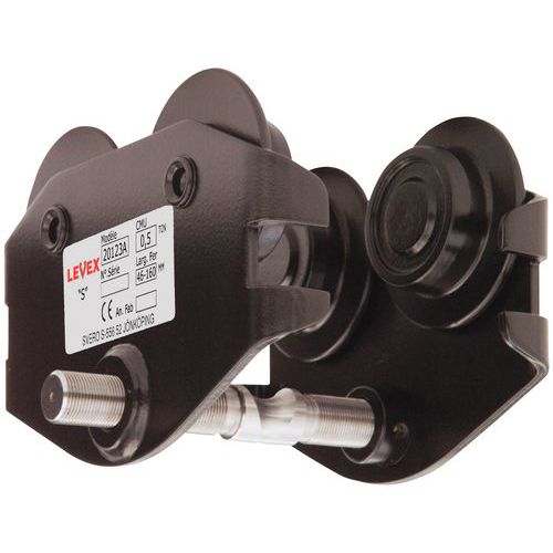 Carrelli Porta-Paranco A Traslazione Per Spinta:46/160mm,