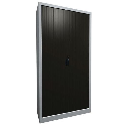 Armadio ante a serranda classico L.100cm H. 198cm Moka/all,