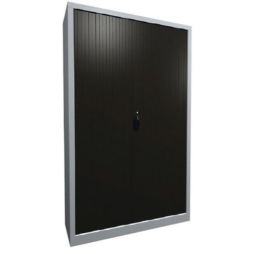 Armadio ante a serranda classico L.120cm H. 198cm Moka/all,
