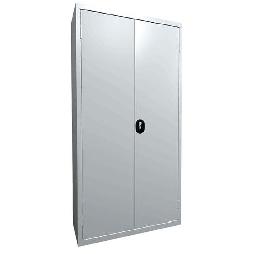 Armadio ante battenti Acial largh 100cm H198cm 9010 bianco,