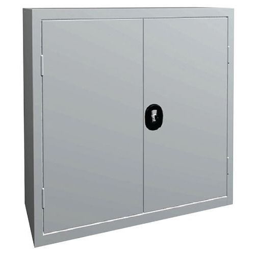 Armadio ante batt Acial L 100 cm H102 cm 9010 bianco,