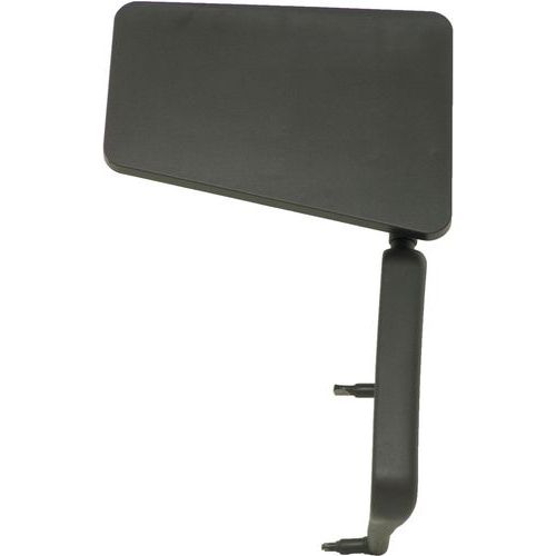 Bracciolo destro con tavoletta scrittoio,