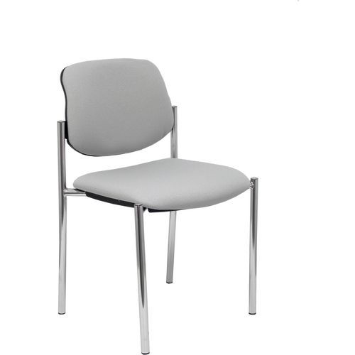 Sedia Villalgordo cromata - Grigio,,