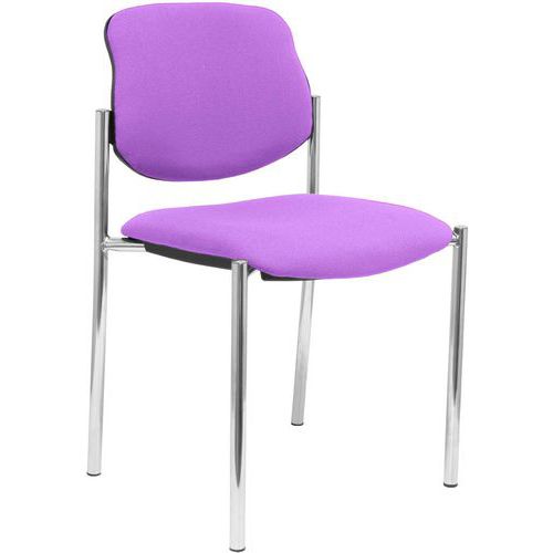 Sedia Villalgordo cromata - lila,