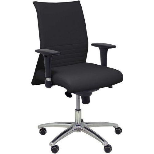 Sedia da ufficio Albacete XL in similpelle - Nero,,