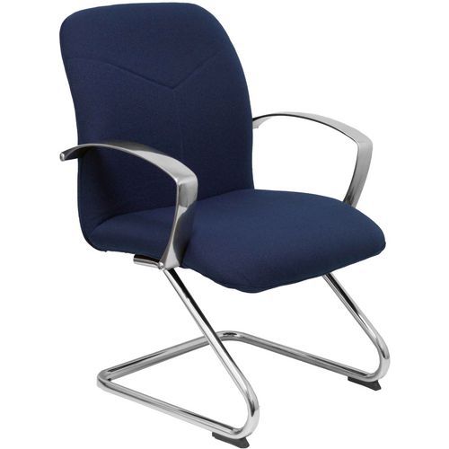 Sedia da ufficio Caudete fissa - Blu mare,
