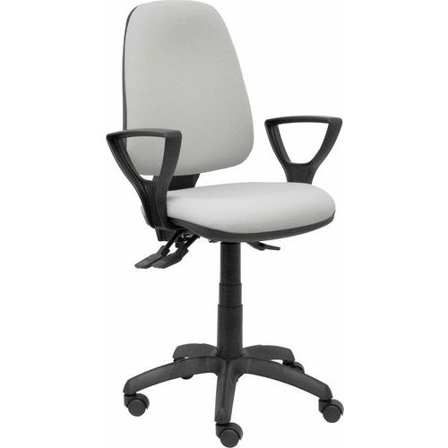 Sedia Tarancón con braccioli fissi - grigio,