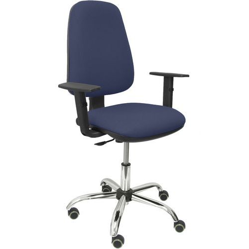 Sedia Socovos braccioli regolabili - Blu marina,