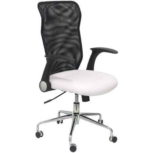 Sedia Minaya similpelle - Bianco,,