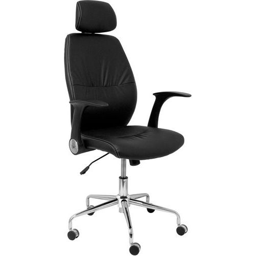 Poltrona direzionale Huelves similpelle turchese,,