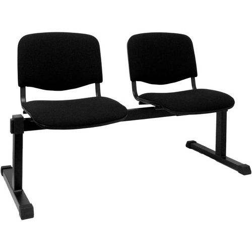 Sedia reception Alcaraz 2 posti - Nero,,