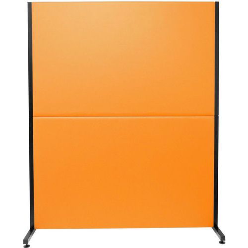 Divisorio in similpelle Valdeganga - arancione,