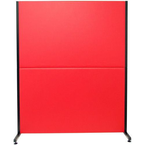 Divisorio in similpelle Valdeganga - rosso,