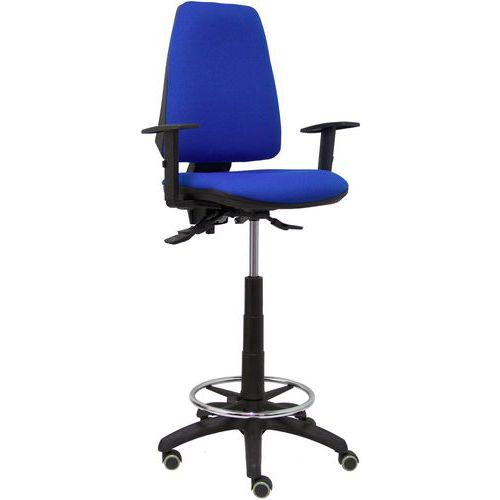 Sgabello Elche S - Braccioli regolabili blu,,