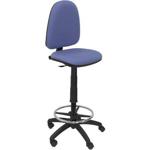 Sgabello Ayna senza braccioli - ruota in nylon - blu chiaro,,