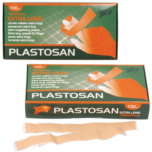 Astuccio 100 cerotti color pelle EXTRALONG cm.18x2,