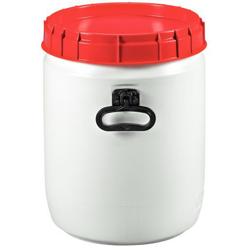 BIDONE 26 L AD APERTURA TOTALE OMOLOG. UN-X CON MANIGLIE,