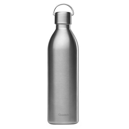 Bottiglia isotermica Active 1L inox spazzolato - Qwetch,