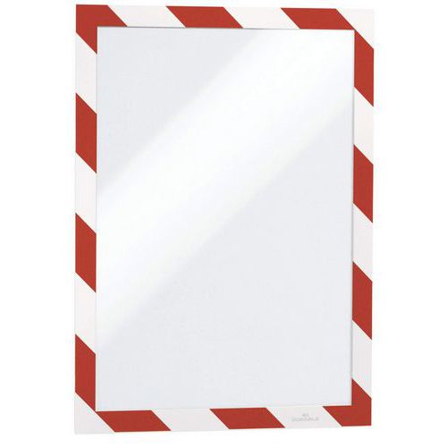 Duraframe® Magnetic Security A4 rosso/bianco,