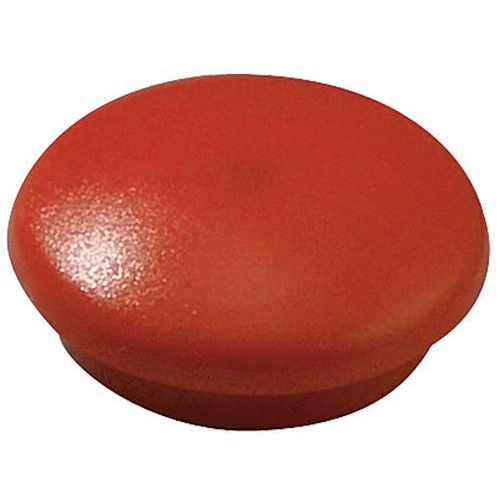 Calamita Rotonda Rosso Ø: 12 mm Dia: 12 mm,