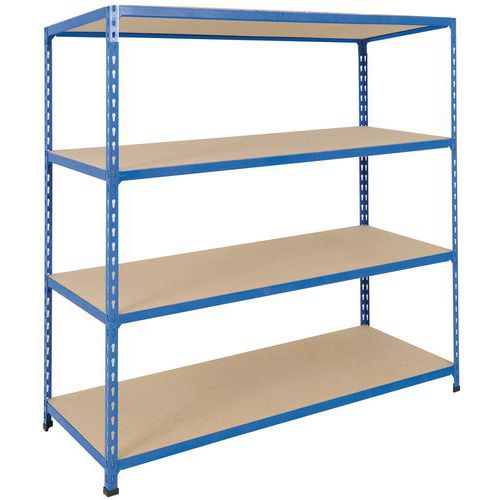 Scaffalatura Rapid 2 1830x1220x455-4 ripiani truciol RAL5019,