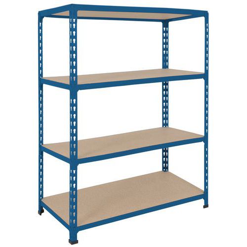 Scaffalatura Rapid 2 1830x915x455-4 ripiani truciol RAL5019,