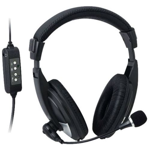 Cuffia-microfono AH760-U stereo USB,