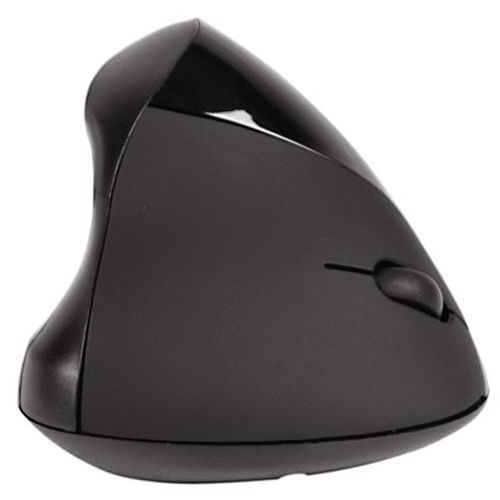 Mouse verticale wireless nero per destrorsi,