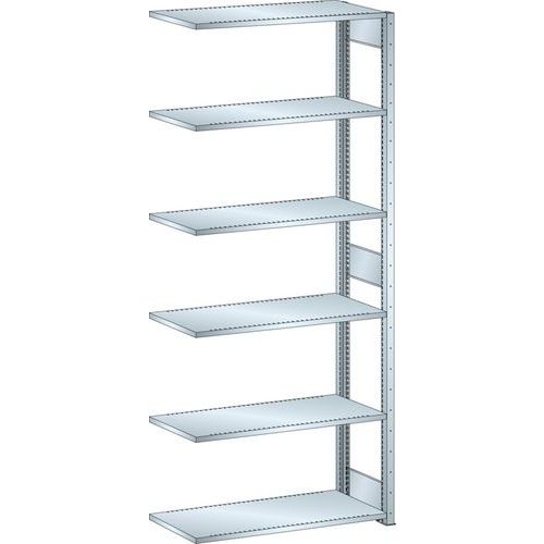 Scaffalatura galvanizzata elemento successivo 1000x600x2500 mm portata 160 Kg,