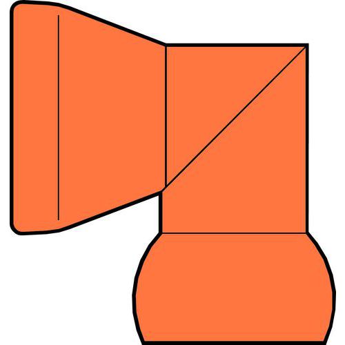 gomito maschio/femmina da 1/2'' a 1/2''