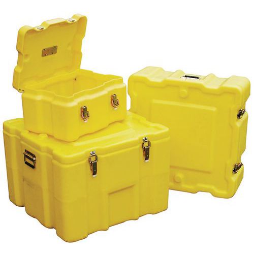 Cassa per spedizione 53L gialla,