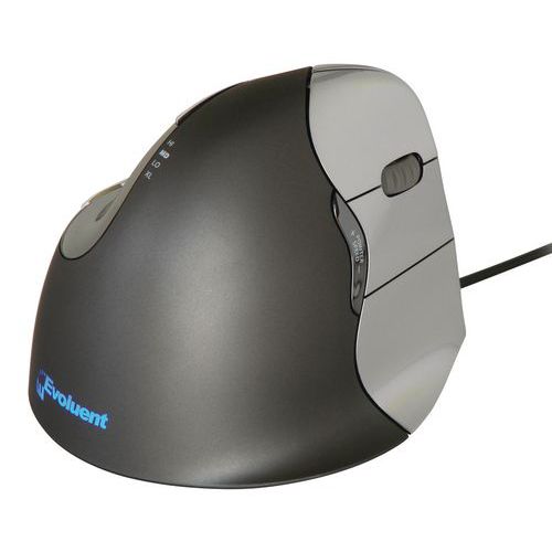 Mouse verticale ergonomico con cavo - Evoluent4 - Per destrimani,