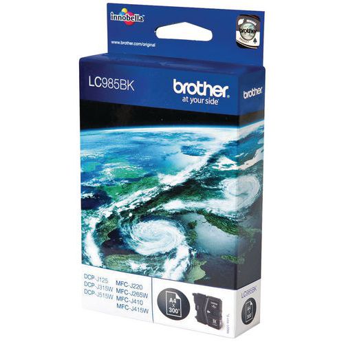 Cartuccia d'inchiostro - LC-985 - Nero - Brother,