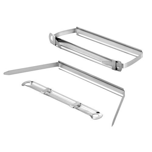 Rilegatori per archivi in alluminio 2 fori 400 fogli,