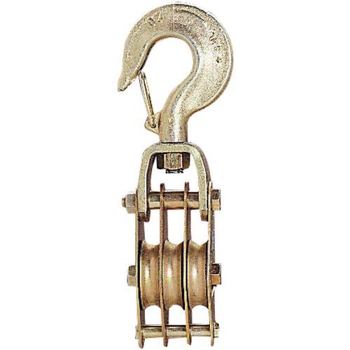 Paio Di Carrucole Con Corda portata=150KG G,