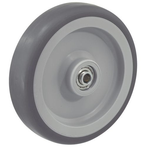 Ruota Gommata Synthetik portata 40 Kg F40 Kg,