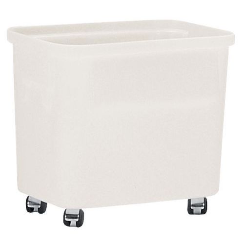 Fusto Ercobox Rotelle 75L Colore bianco,
