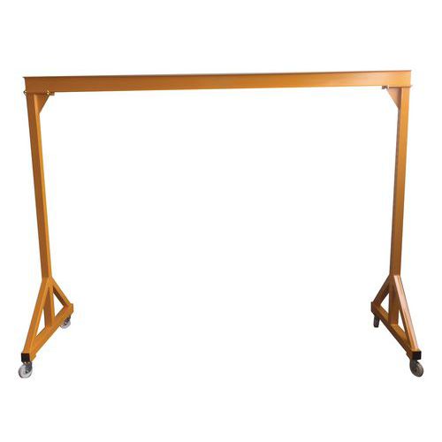 Gru portale alt. sotto trave 3 m - Port. 3 m - Cap. 500 kg,