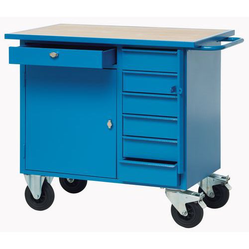 Carrello Misto Anta/Cassetti + 1 Maniglia EE,