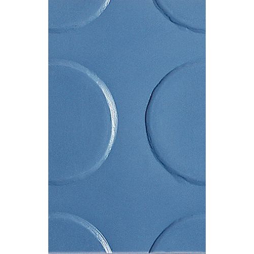 Tappeto a bolle blu, spess. 1,6mm uso moderato,