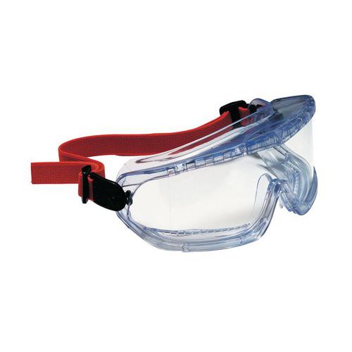 Occhiali a maschera V-Maxx incolore antiappannamento,