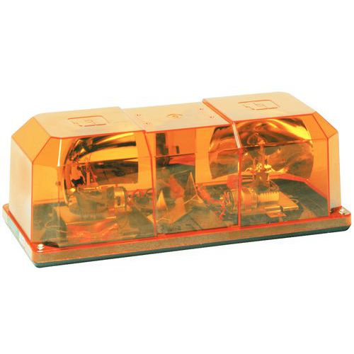 Mini barra a 2 girofari 175 tr/min,